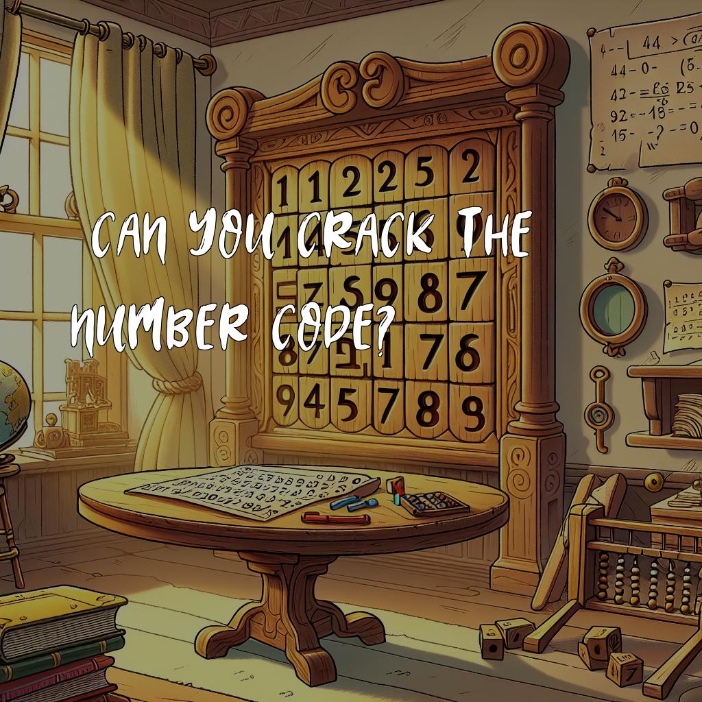 Can you crack the number code?
